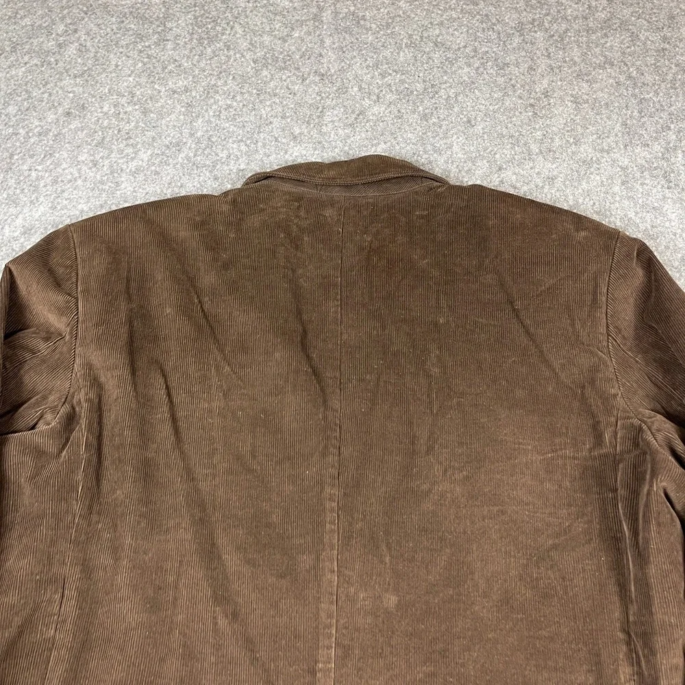 Vintage Old Navy Surplus Company Mens XL Brown Corduroy Blazer